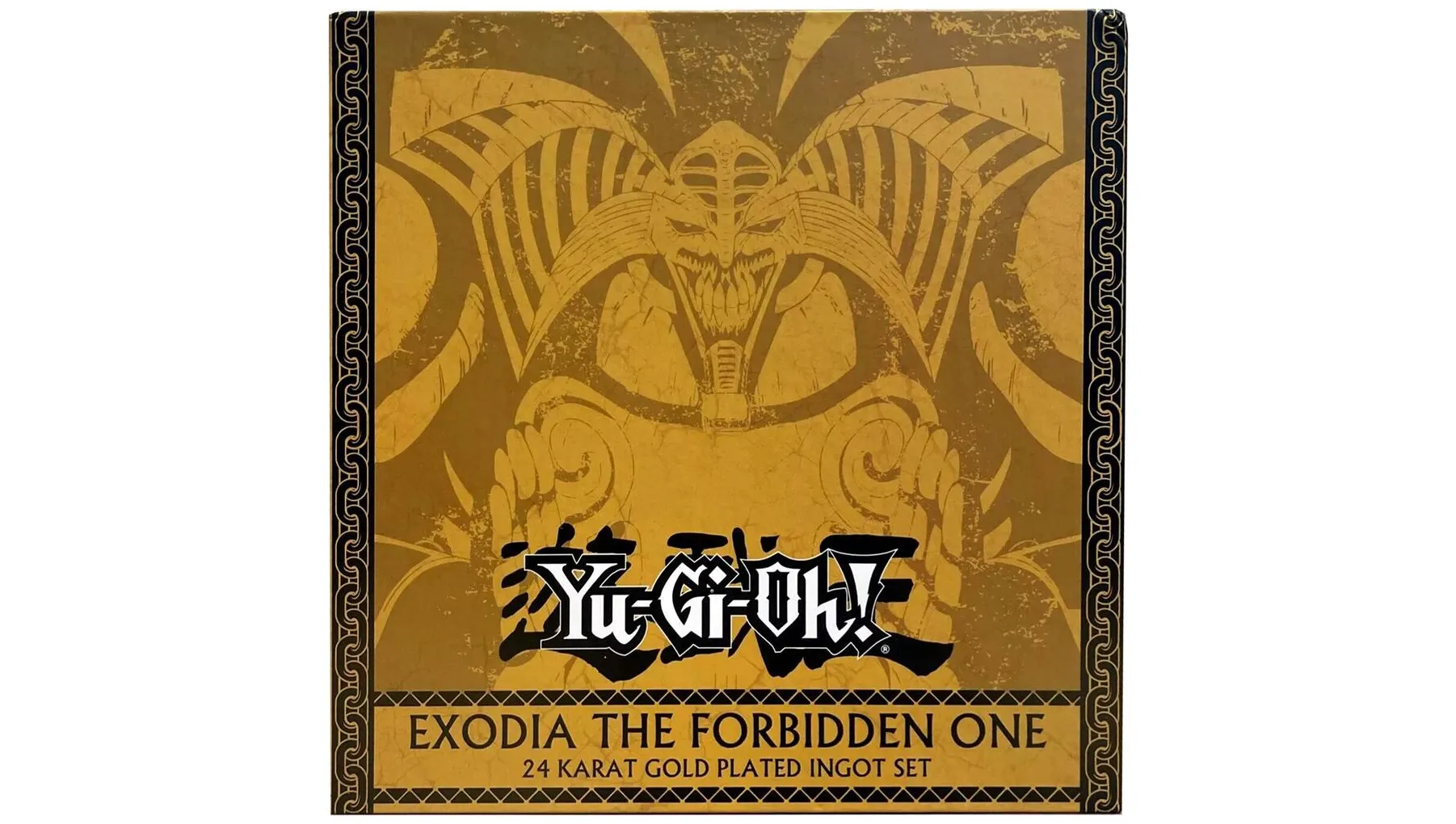 24k Gold Plated Ingot Set - Exodia The Forbidden One (Limited Edition)