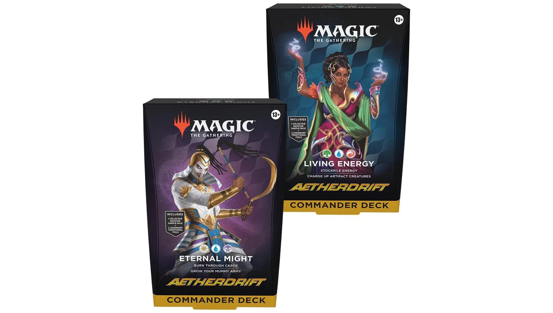 Aetherdrift Commander Decks Set of 2