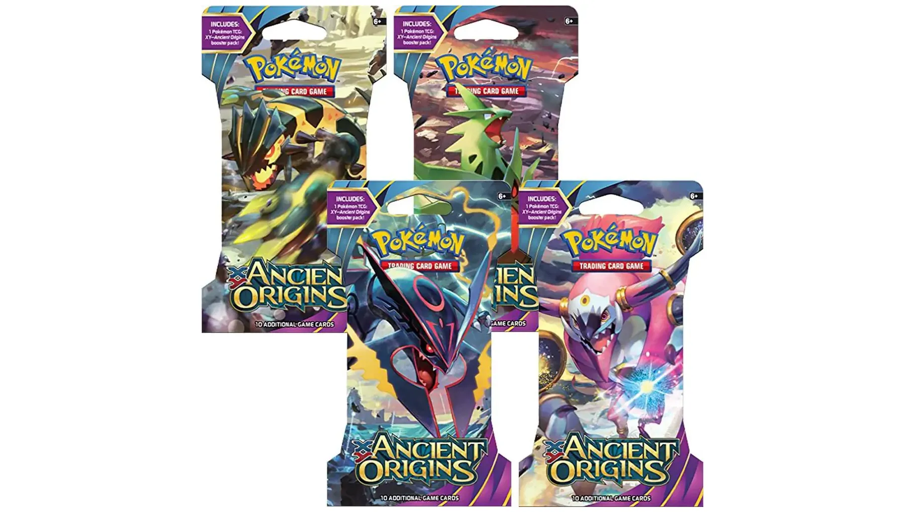 Ancient Origins Sleeved Booster Pack Art Bundle Set of 4
