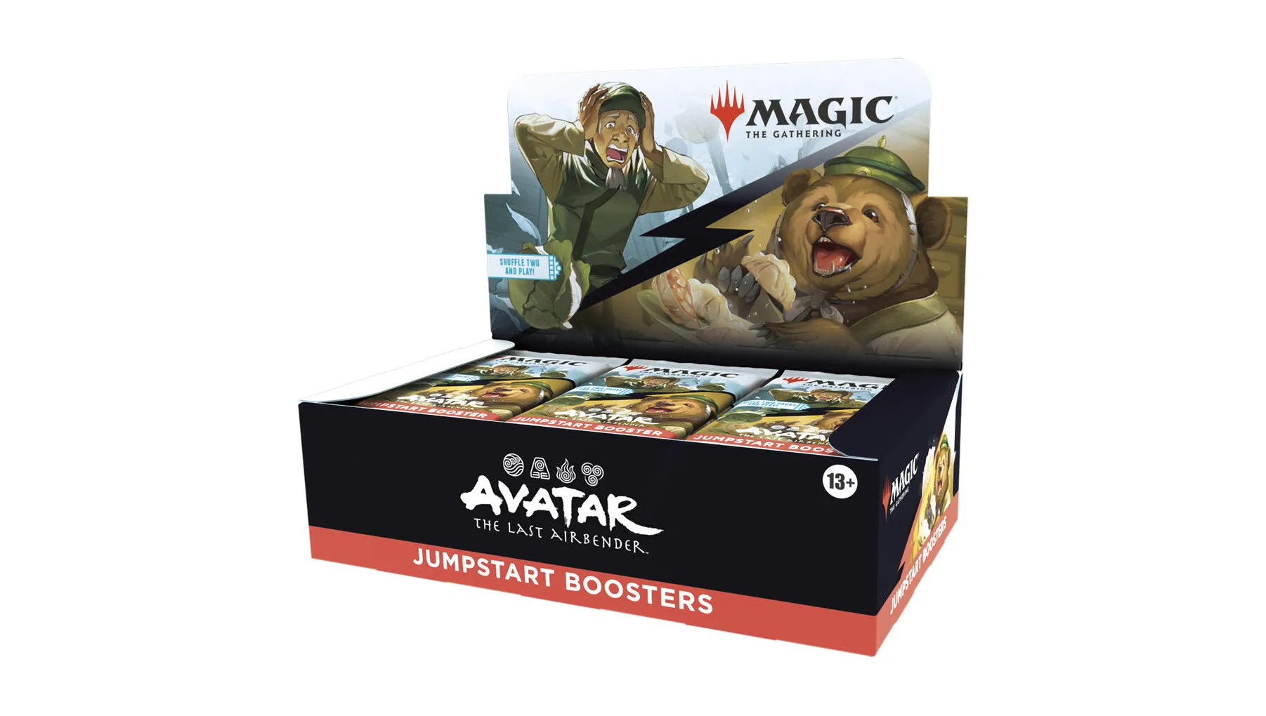 Avatar The Last Airbender - Jumpstart Booster Display