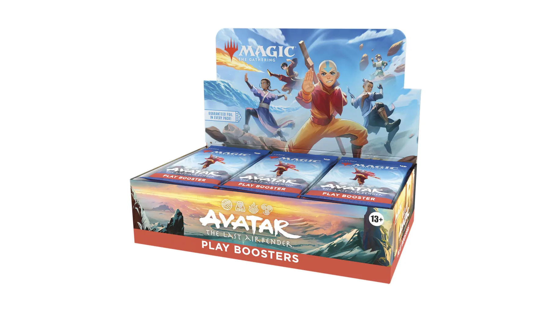 Avatar The Last Airbender - Play Booster Display