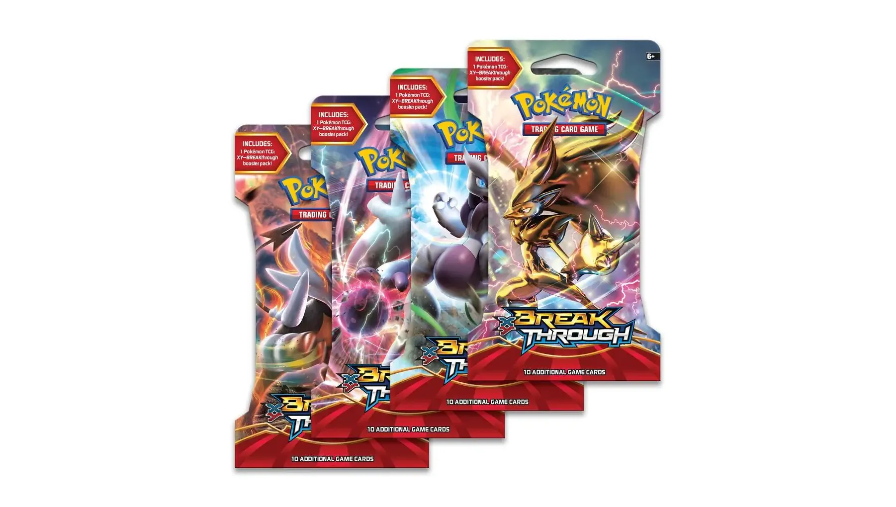 BREAKthrough Sleeved Booster Pack Art Bundle Set of 4