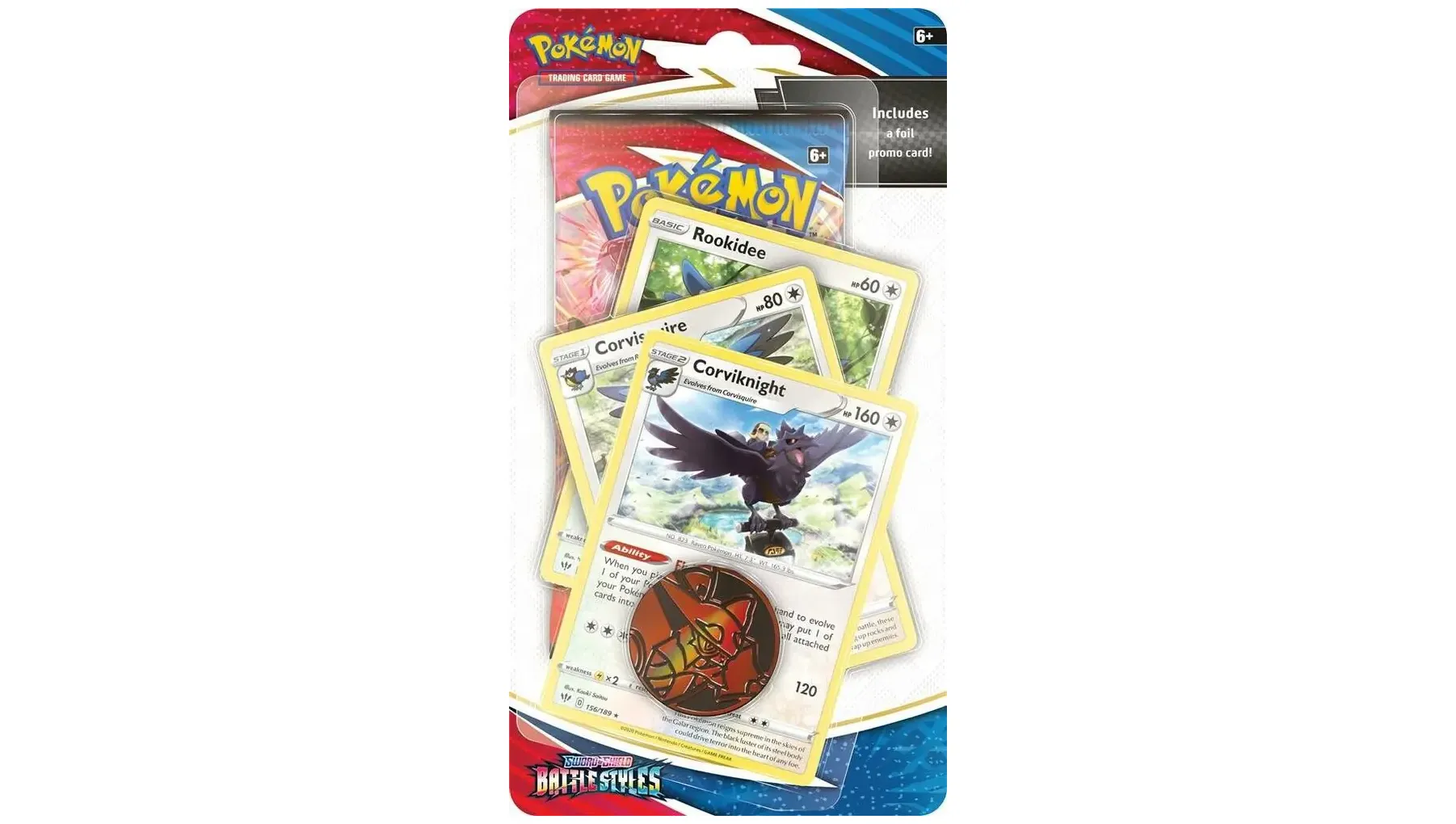 Battle Styles Premium Checklane Blister Corviknight