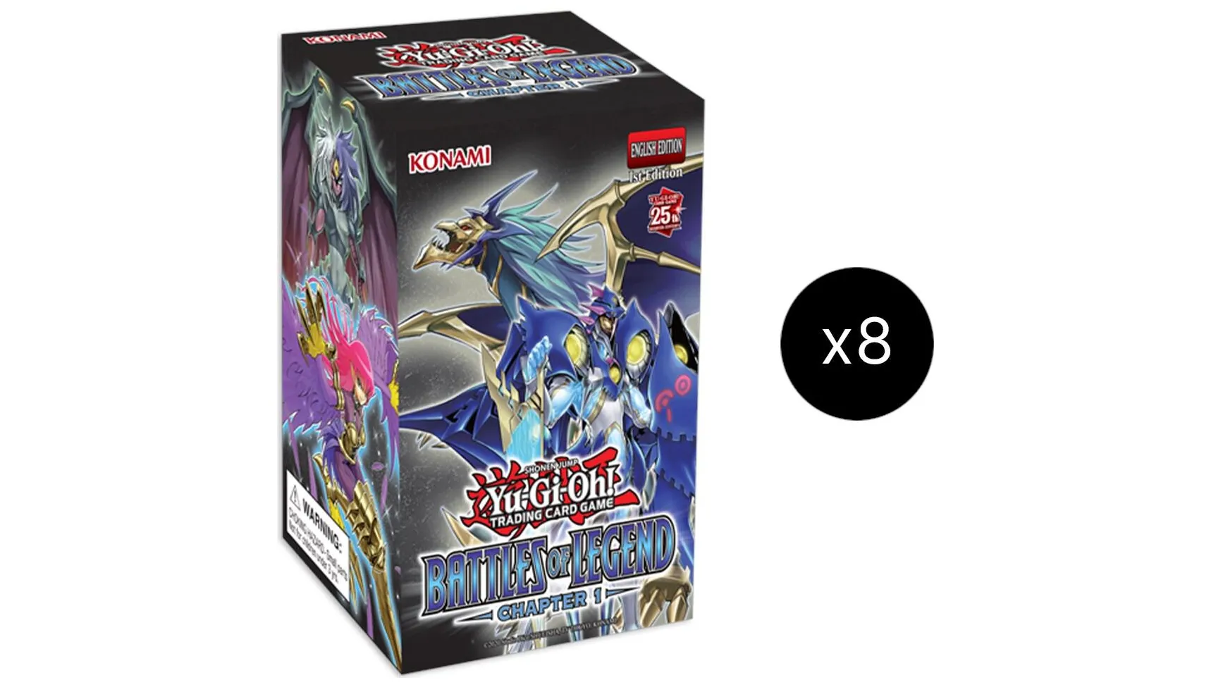 Battles of Legend Chapter 1 Box Display