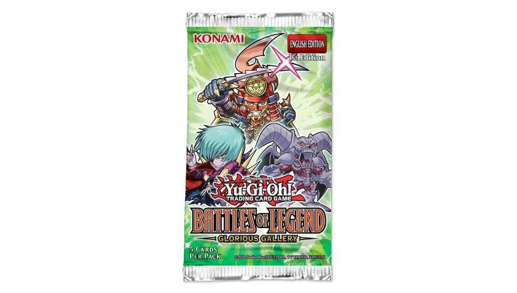 Battles of Legend Glorious Gallery Booster Pack 1st Edition