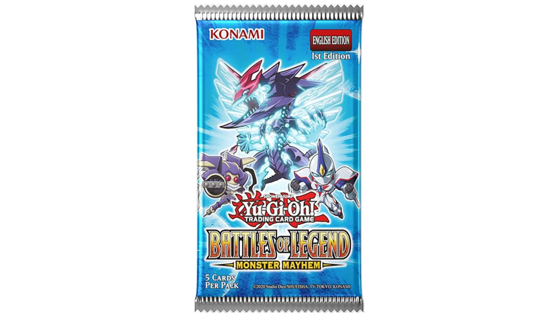 Battles of Legend Monster Mayhem Booster Pack 1st Edition