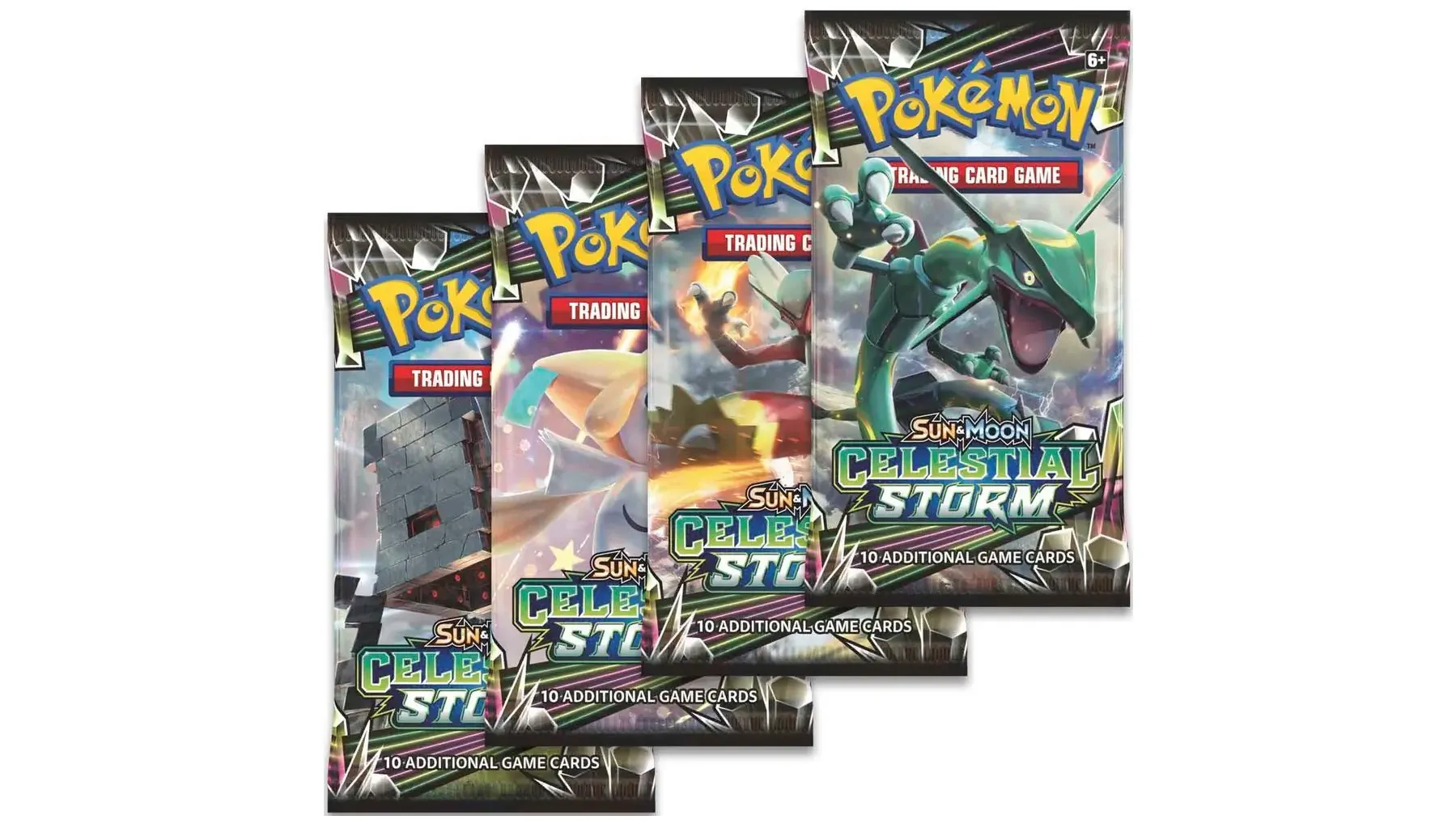 Celestial Storm Booster Pack Art Bundle Set of 4