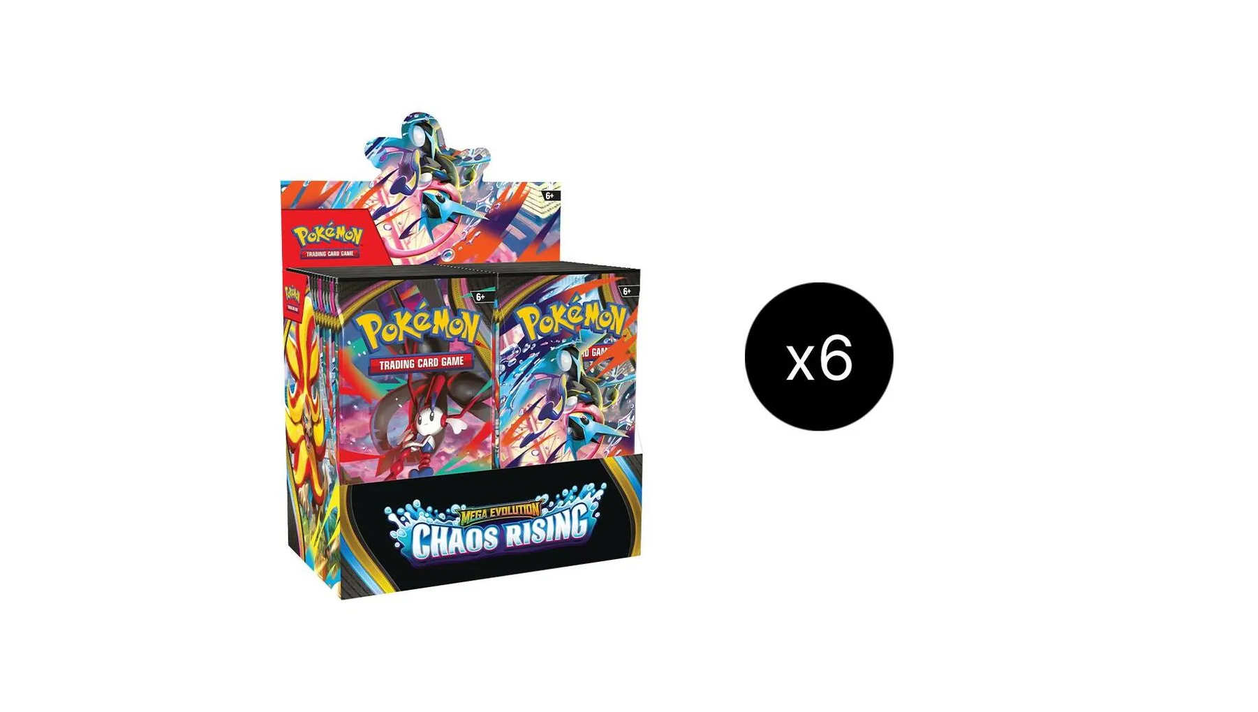 PokeDATA - Check current Pokemon sealed product values for Chaos Rising Booster Box Case! PokeDATA - Check current Pokemon sealed product values for Chaos Rising Booster Box Case!