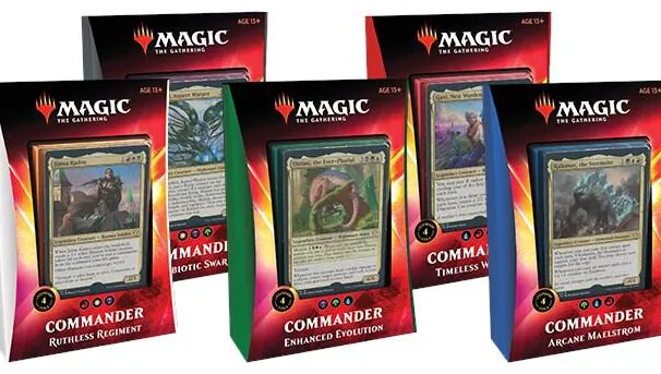 Commander 2020 - Set of 5