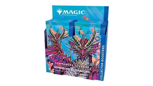 Commander Legends Battle for Baldur's Gate - Collector Booster Display