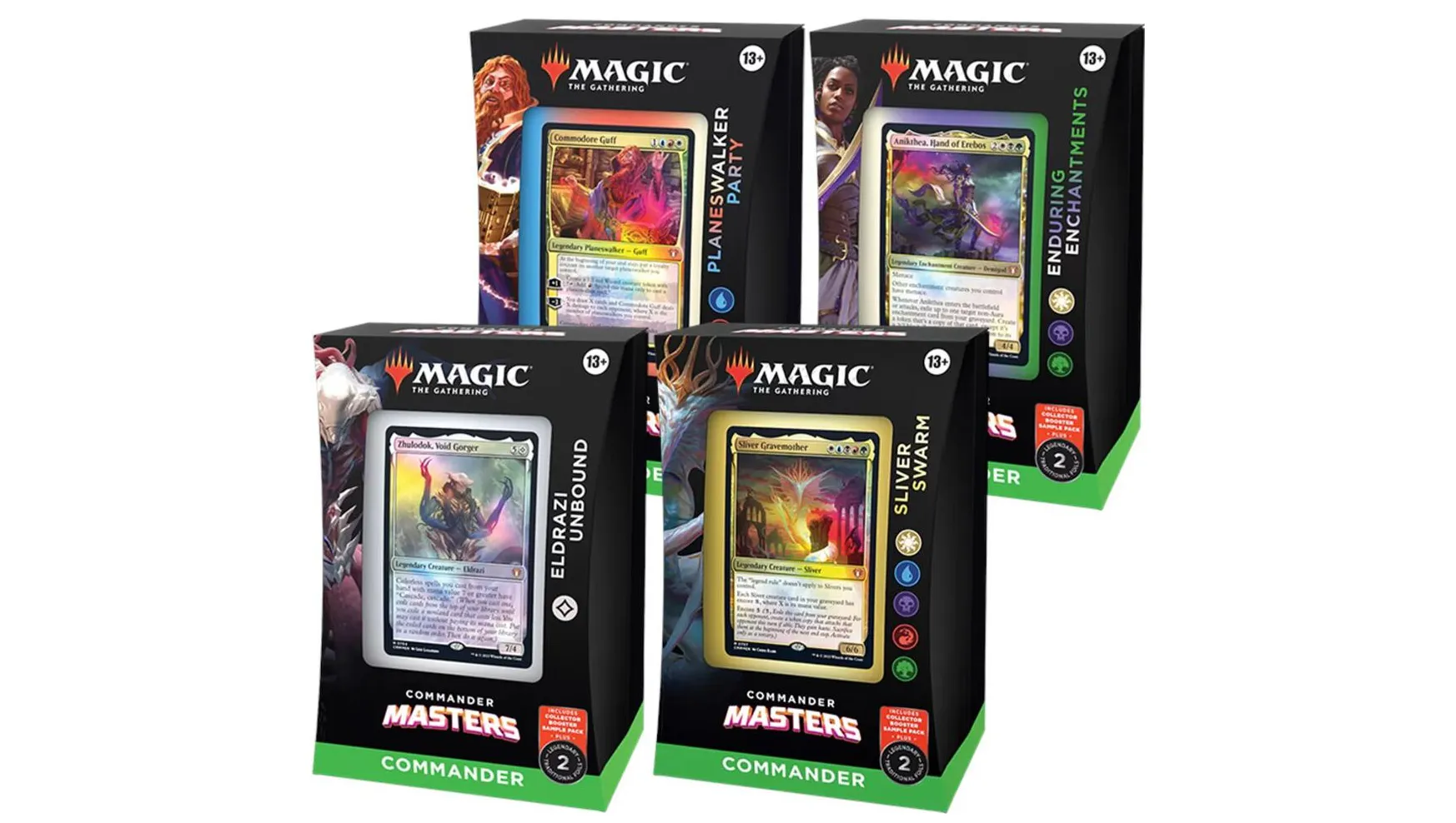 Commander Masters Commander Decks Set of 4