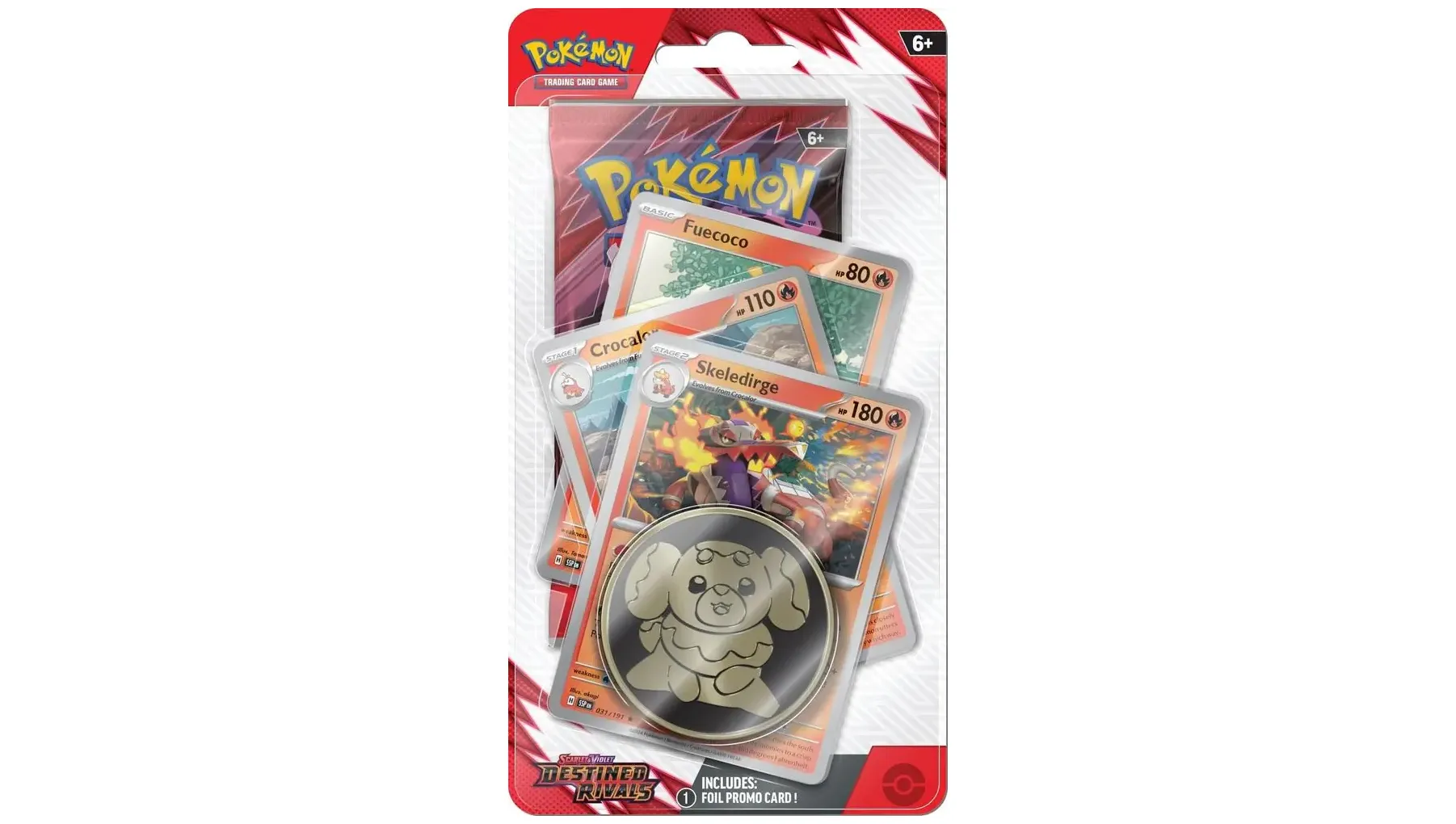 Destined Rivals Premium Checklane Blister Skeledirge