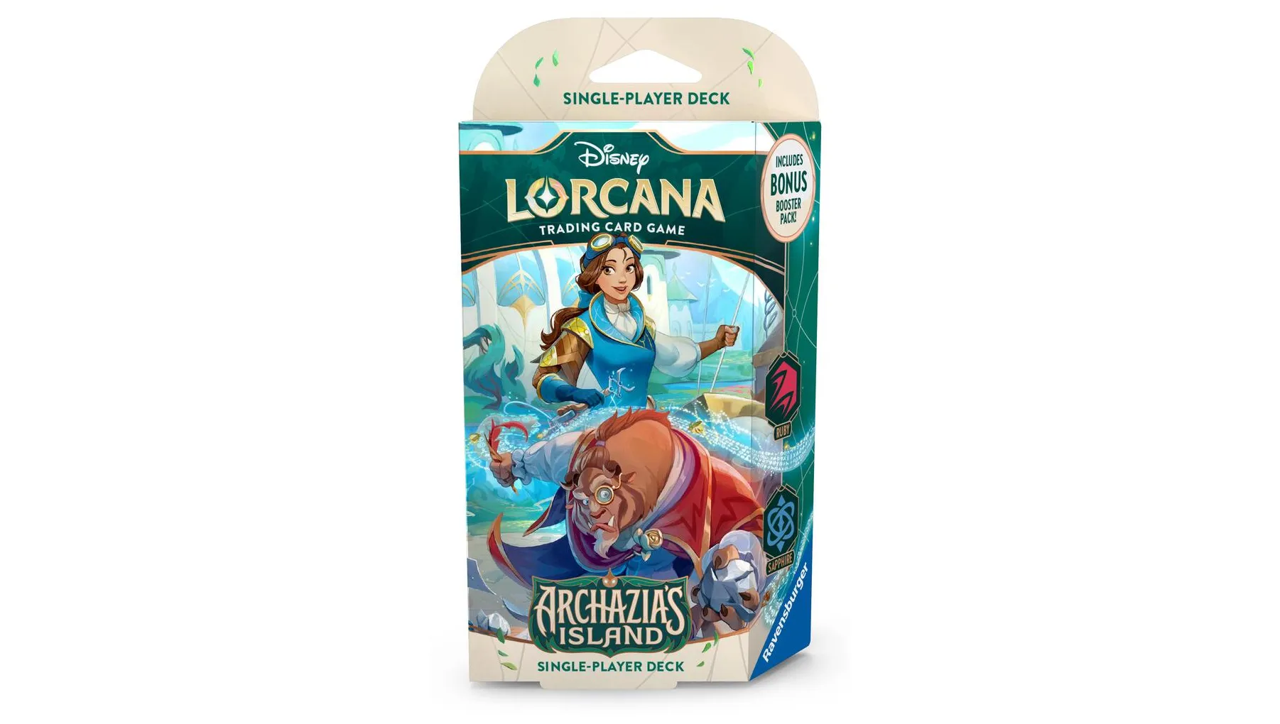 Disney Lorcana Archazia's Island Starter Deck (Ruby & Sapphire)