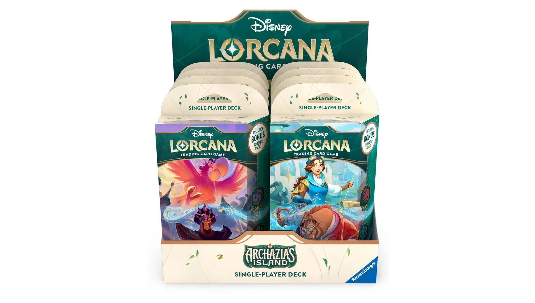 Disney Lorcana Archazia's Island Starter Deck Display