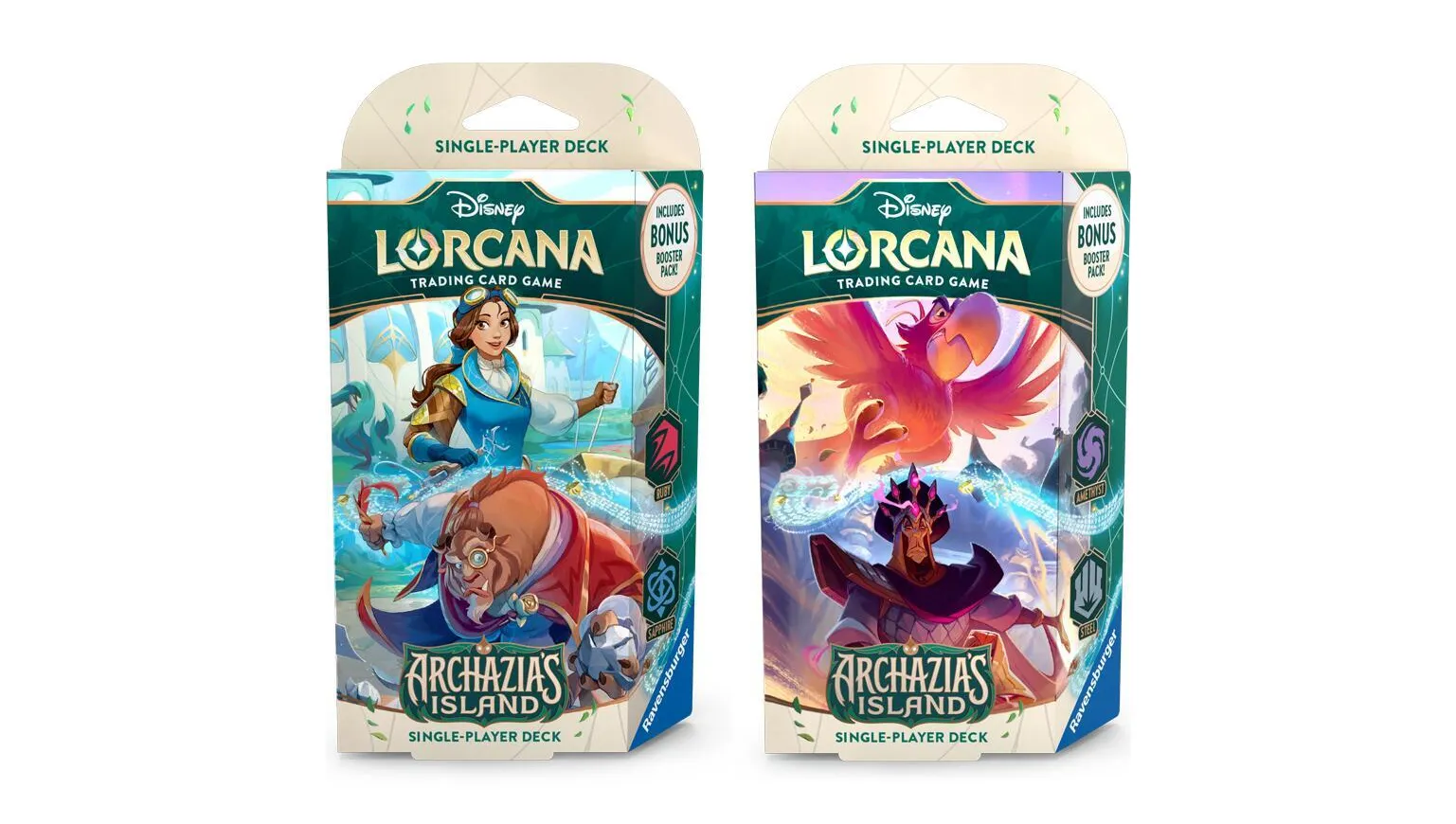 Disney Lorcana Archazia's Island Starter Deck Set of 2