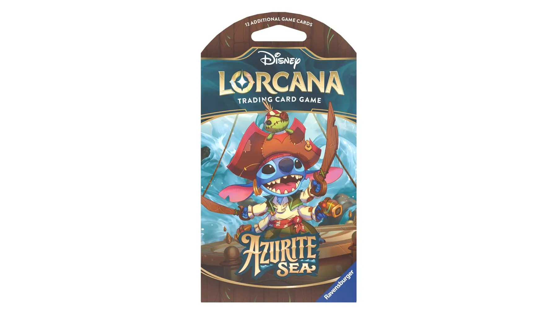 Disney Lorcana Azurite Sea Sleeved Booster Pack