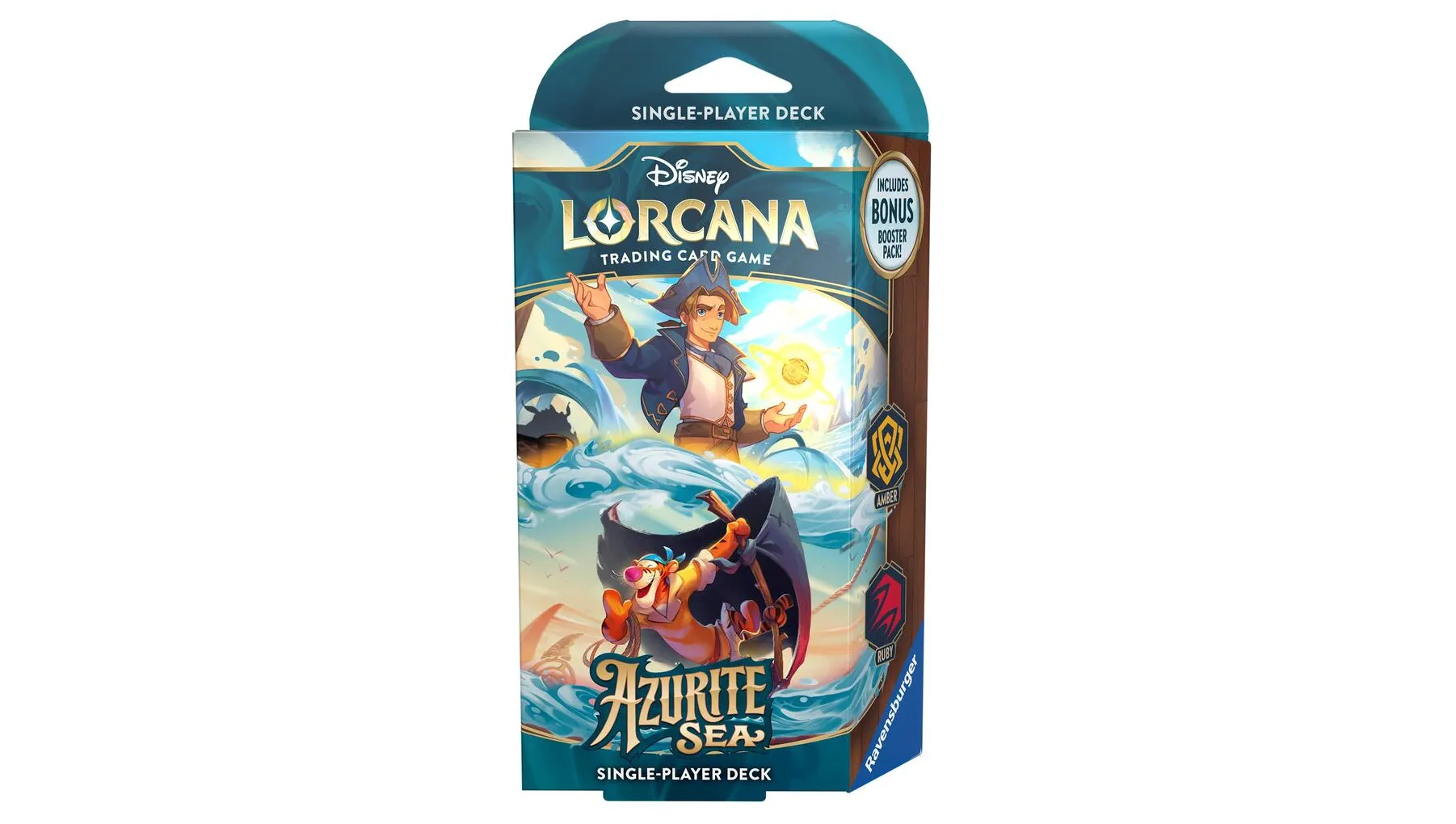 Disney Lorcana Azurite Sea Starter Deck (Amber & Ruby)
