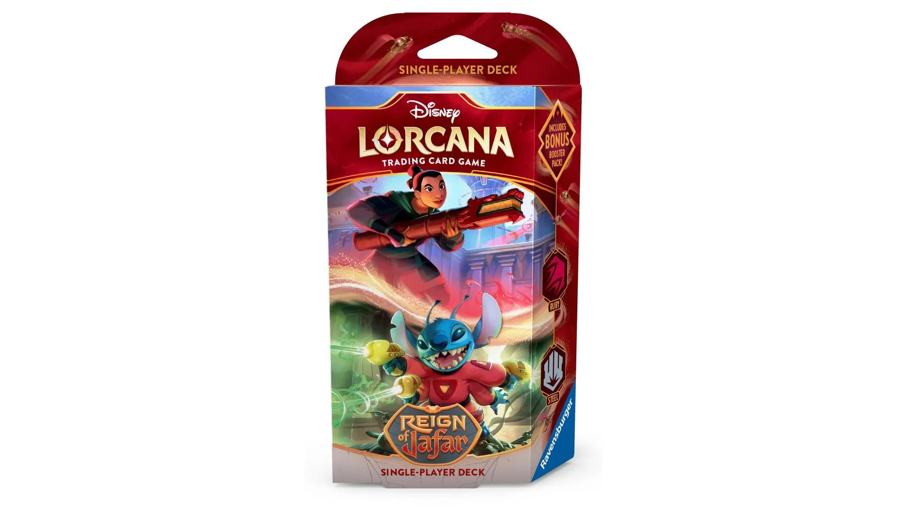 Disney Lorcana Reign of Jafar Starter Deck (Ruby & Steel)