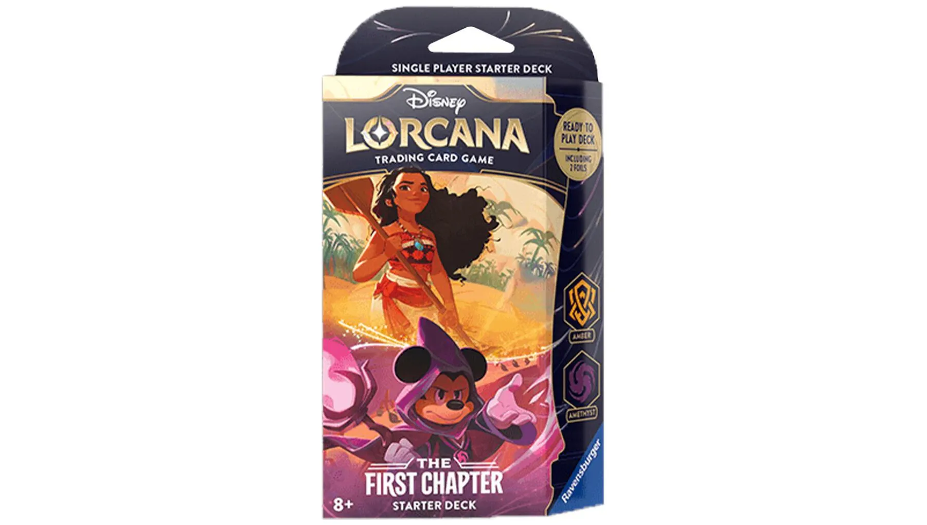Disney Lorcana The First Chapter Starter Deck (Amber & Amethyst)