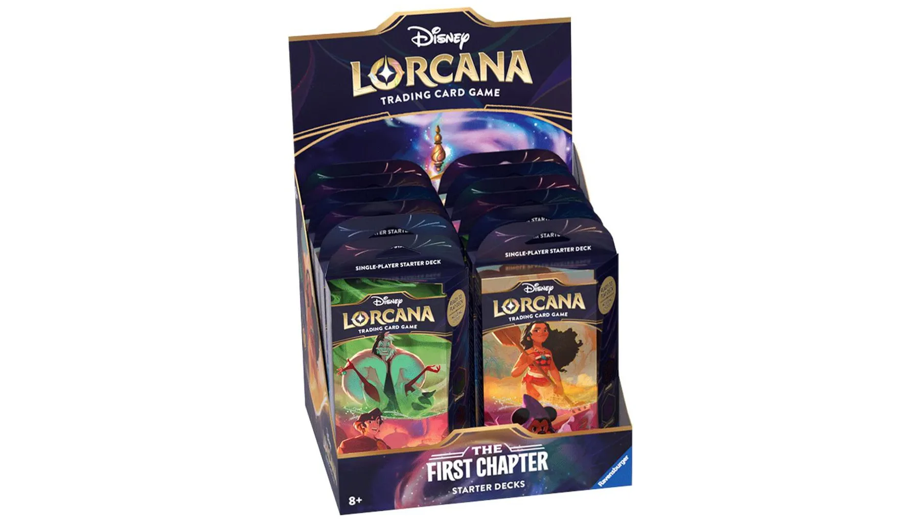 Disney Lorcana The First Chapter Starter Deck Display