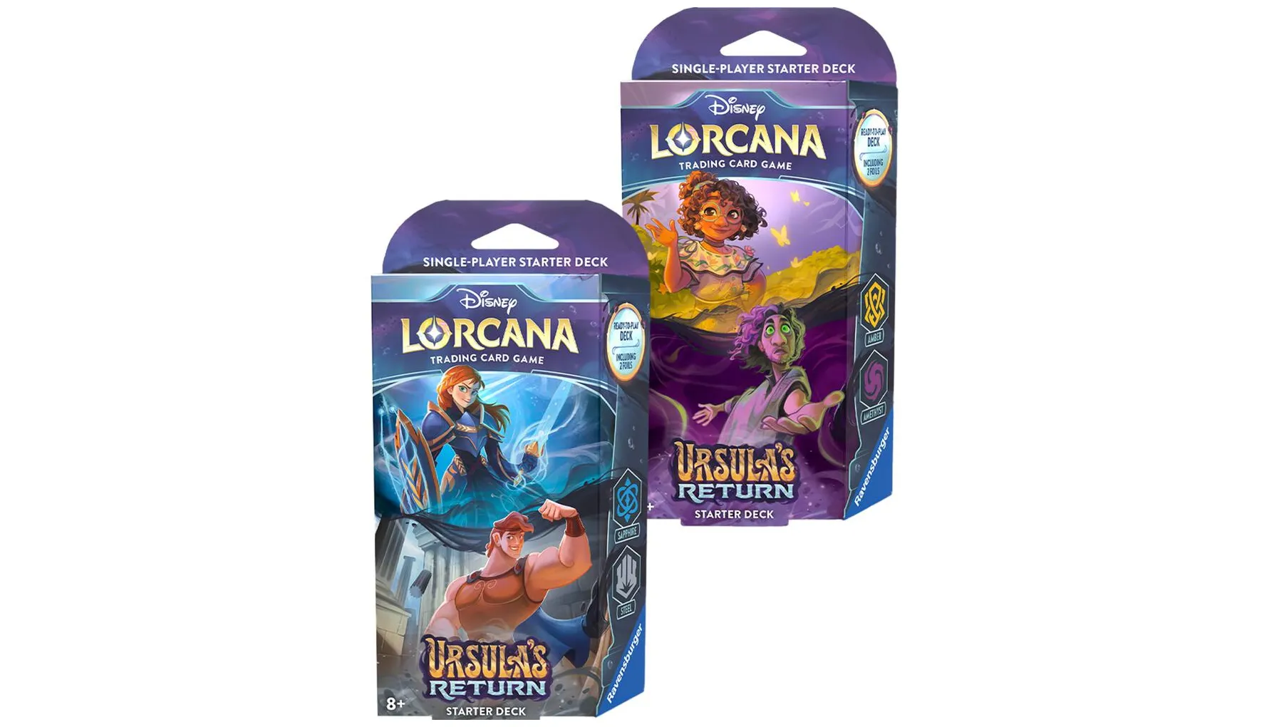 Disney Lorcana Ursula's Return Starter Deck Set of 2