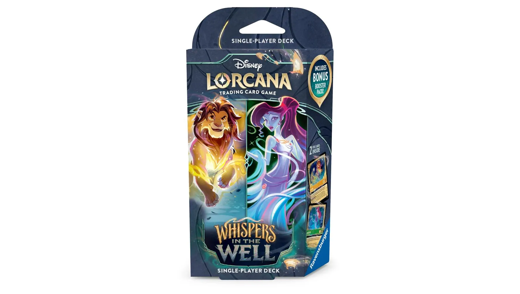 Disney Lorcana Whispers in the Well Starter Deck (Amber & Emerald)