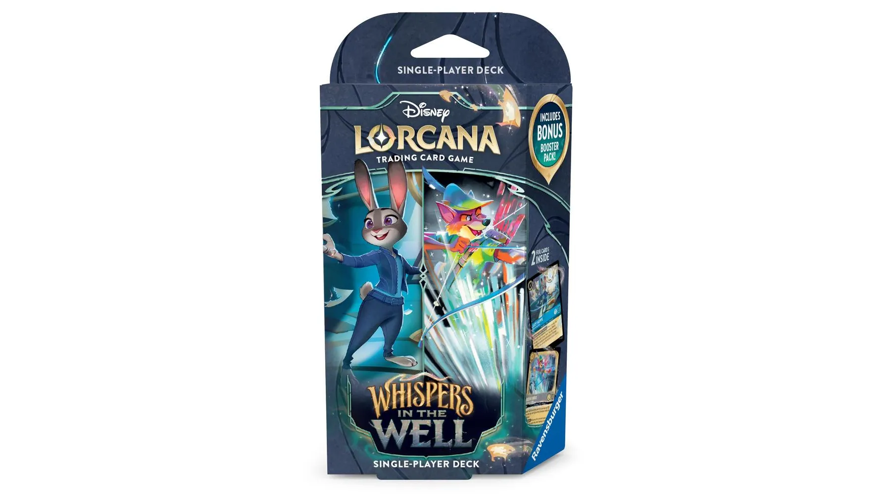 Disney Lorcana Whispers in the Well Starter Deck (Sapphire & Steel)