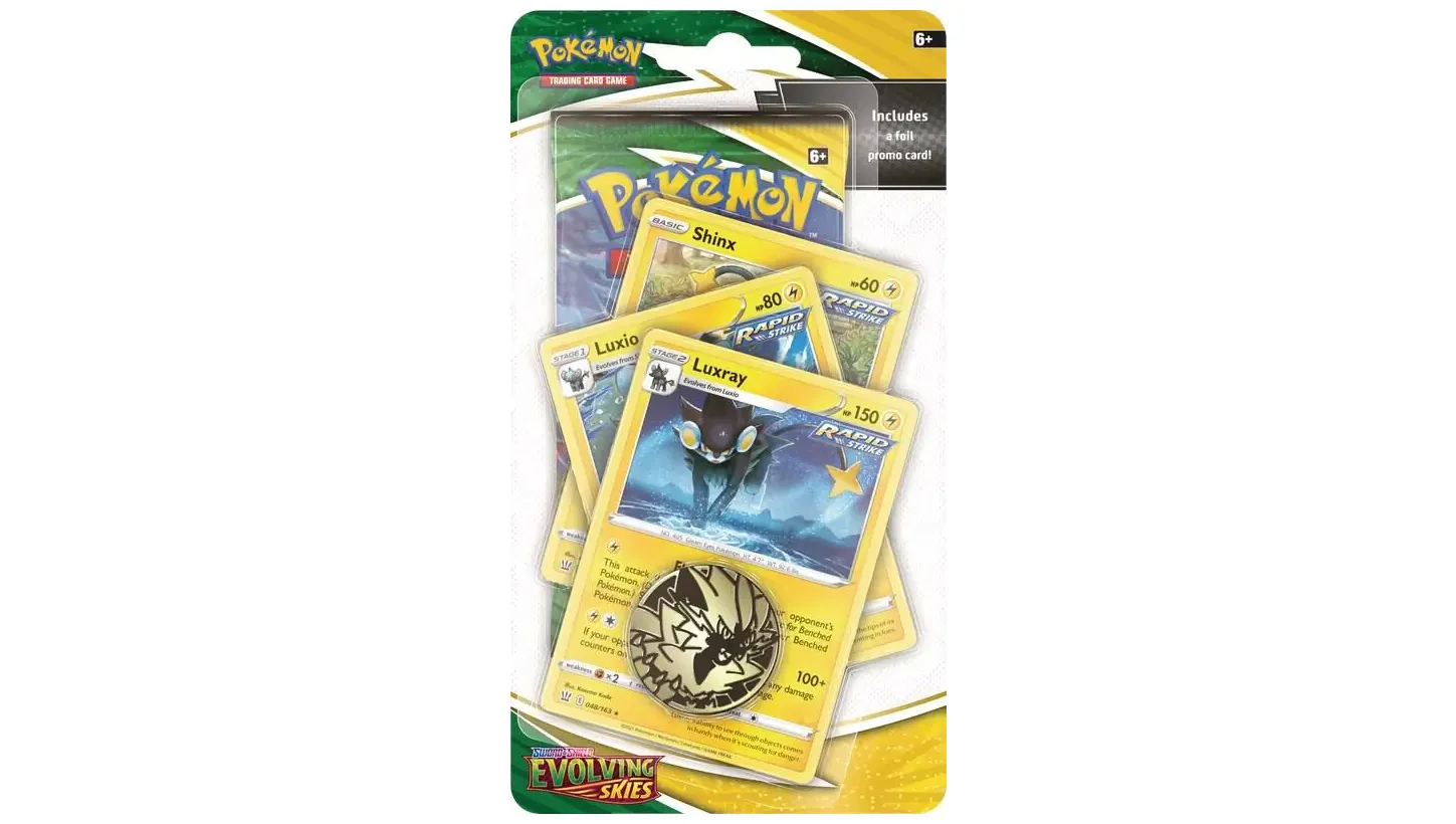 Evolving Skies Premium Checklane Blister Luxray