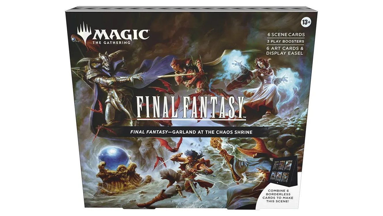 FINAL FANTASY - Scene Box (Garland at the Chaos Shrine)