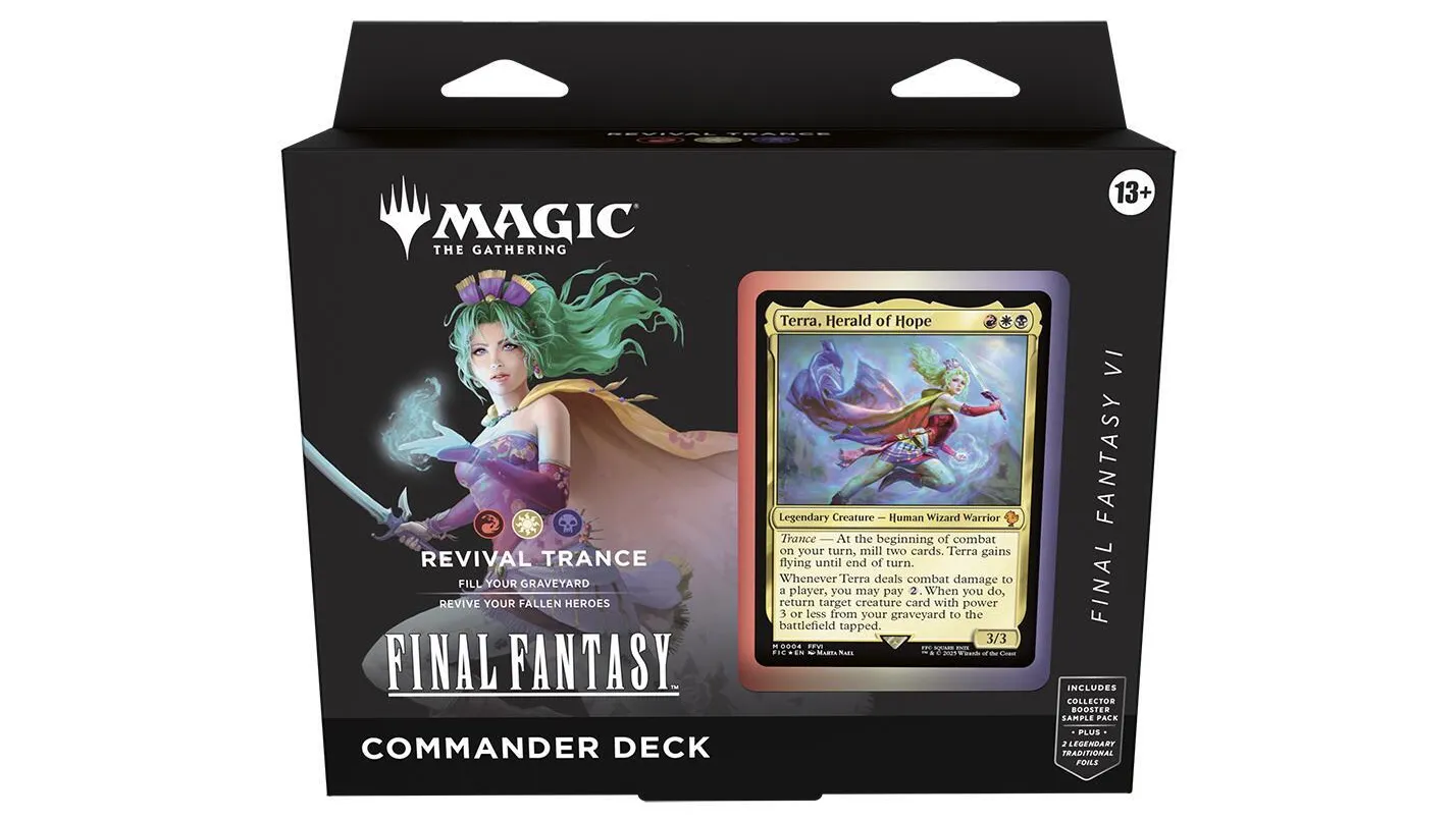FINAL FANTASY Commander Deck - FINAL FANTASY VI Revival Trance