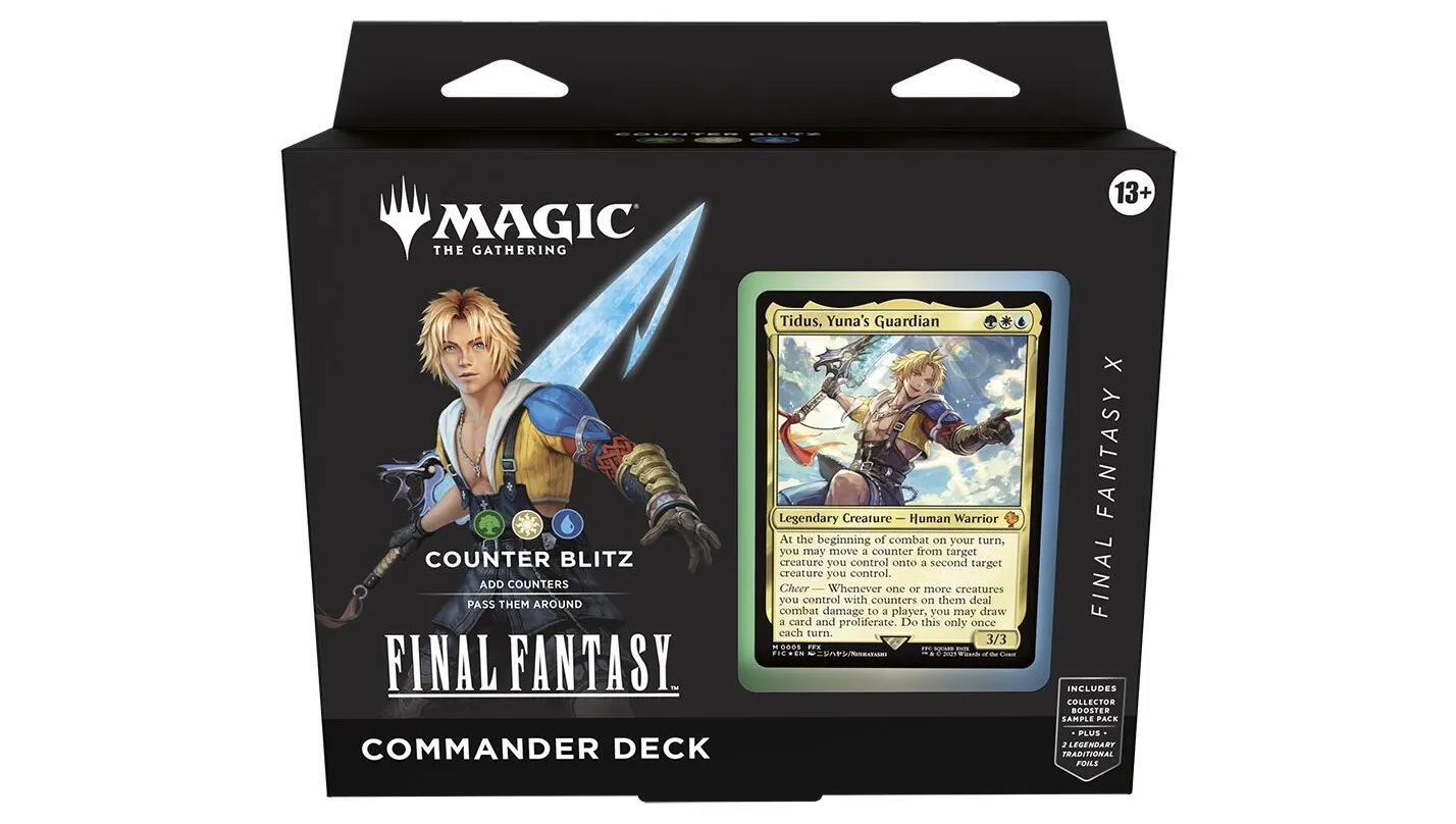 FINAL FANTASY Commander Deck - FINAL FANTASY X Counter Blitz