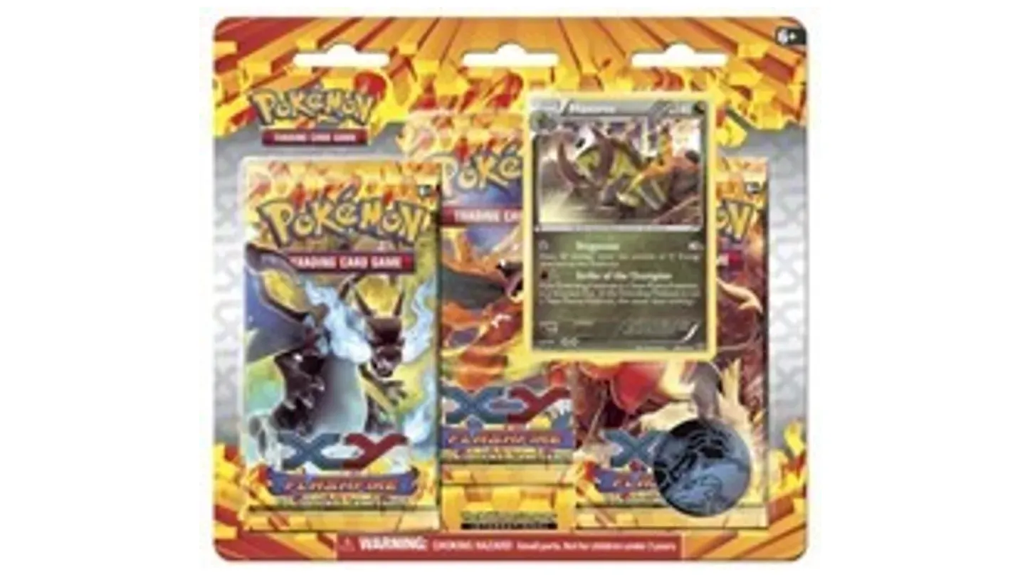 PokeDATA - Check current Pokemon sealed product values for Flashfire 3-Pack Blister! PokeDATA - Check current Pokemon sealed product values for Flashfire 3-Pack Blister!