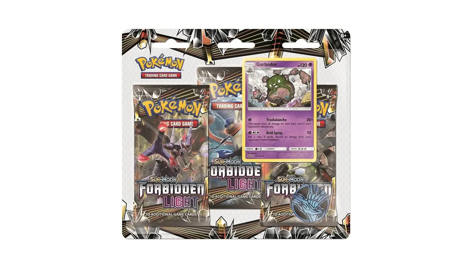 Forbidden Light 3 Pack Blister Garbodor