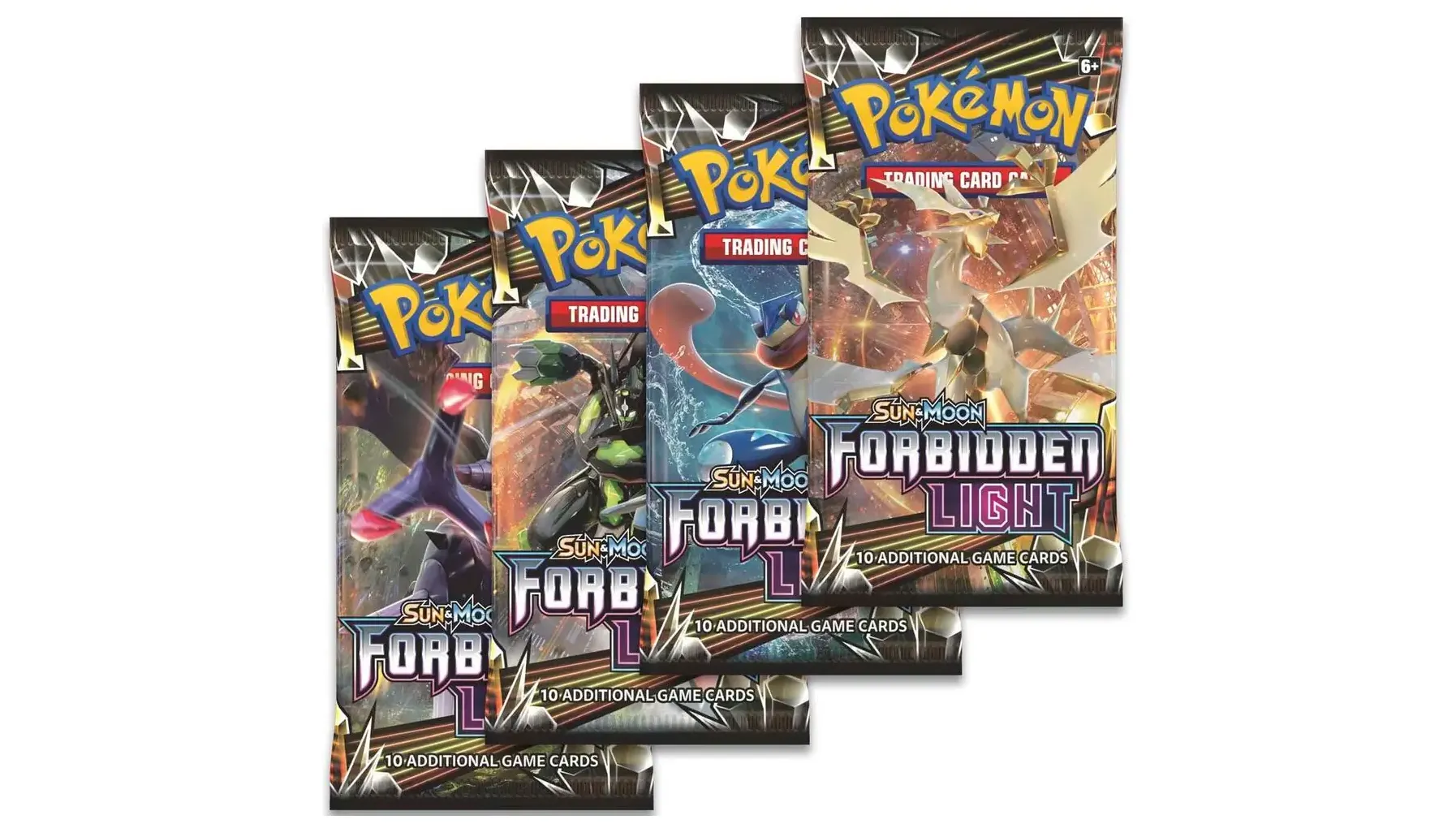 Forbidden Light Booster Pack Art Bundle Set of 4