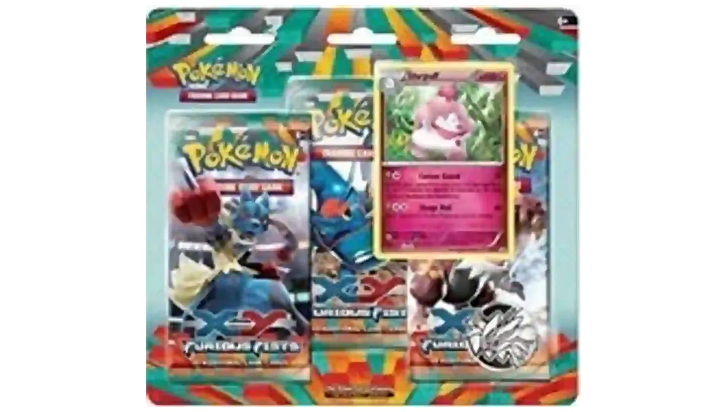 Furious Fists 3-Pack Blister