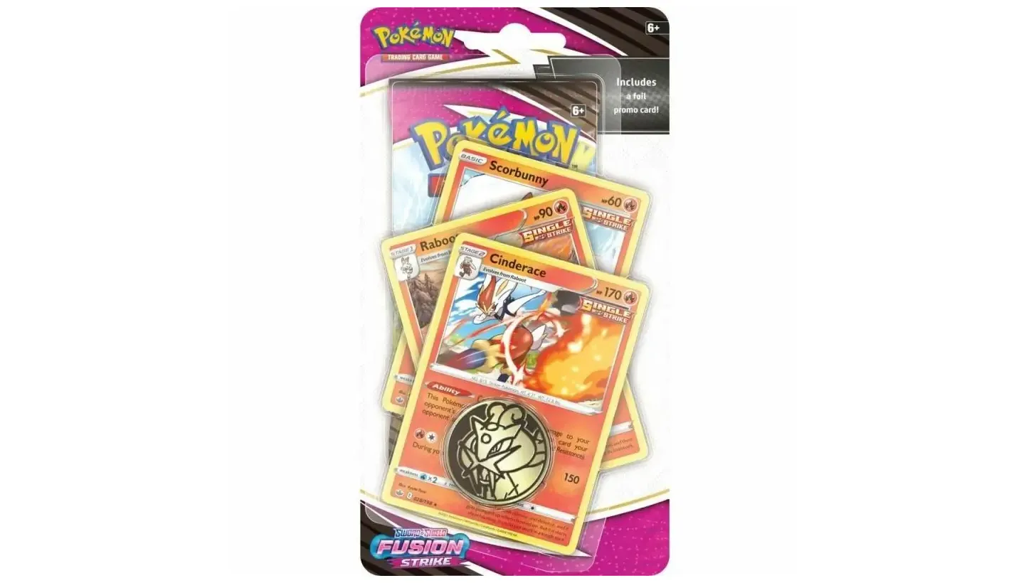 Fusion Strike Premium Checklane Blister Cinderace