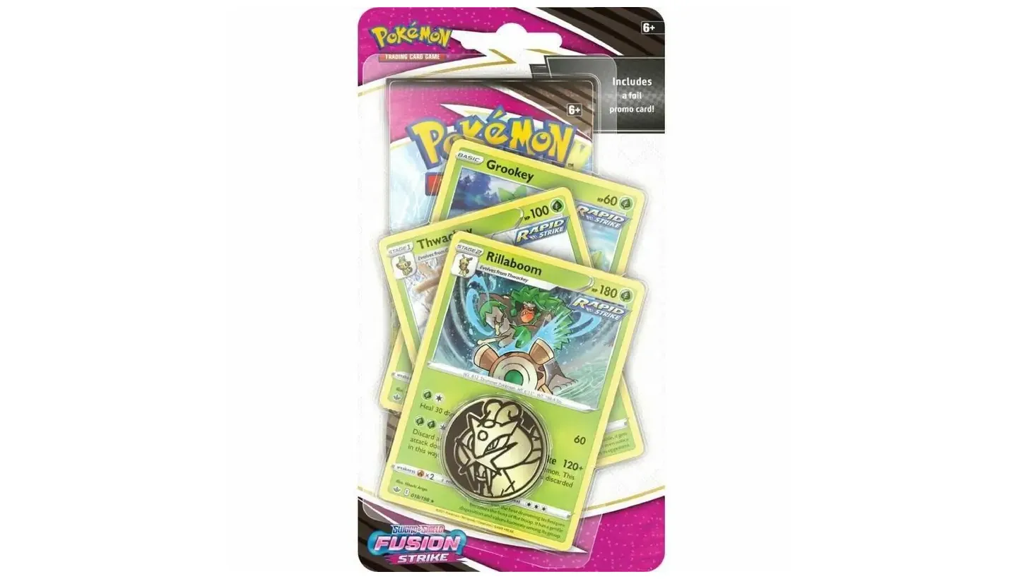 Fusion Strike Rillaboom Premium Checklane Blister