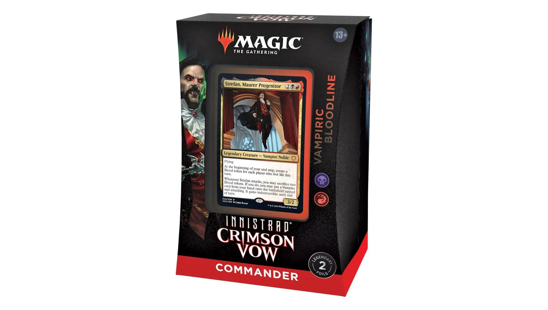 Innistrad Crimson Vow Commander Deck - Vampiric Bloodline