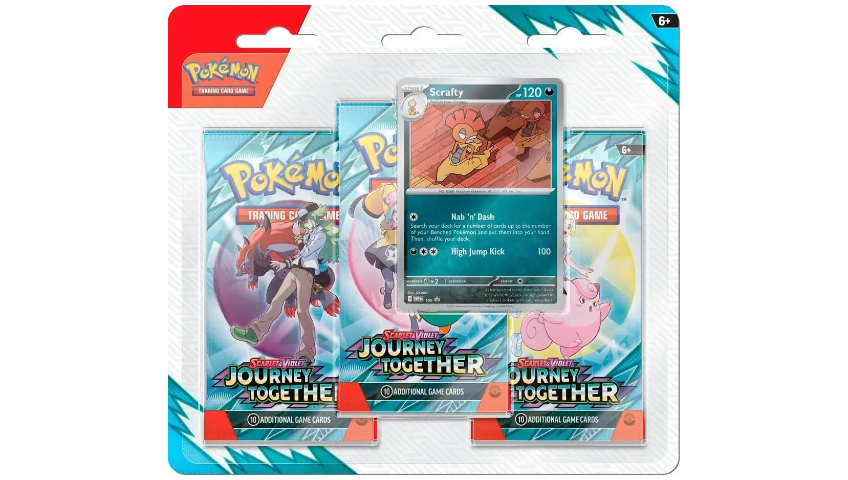 Journey Together 3 Pack Blister Scrafty