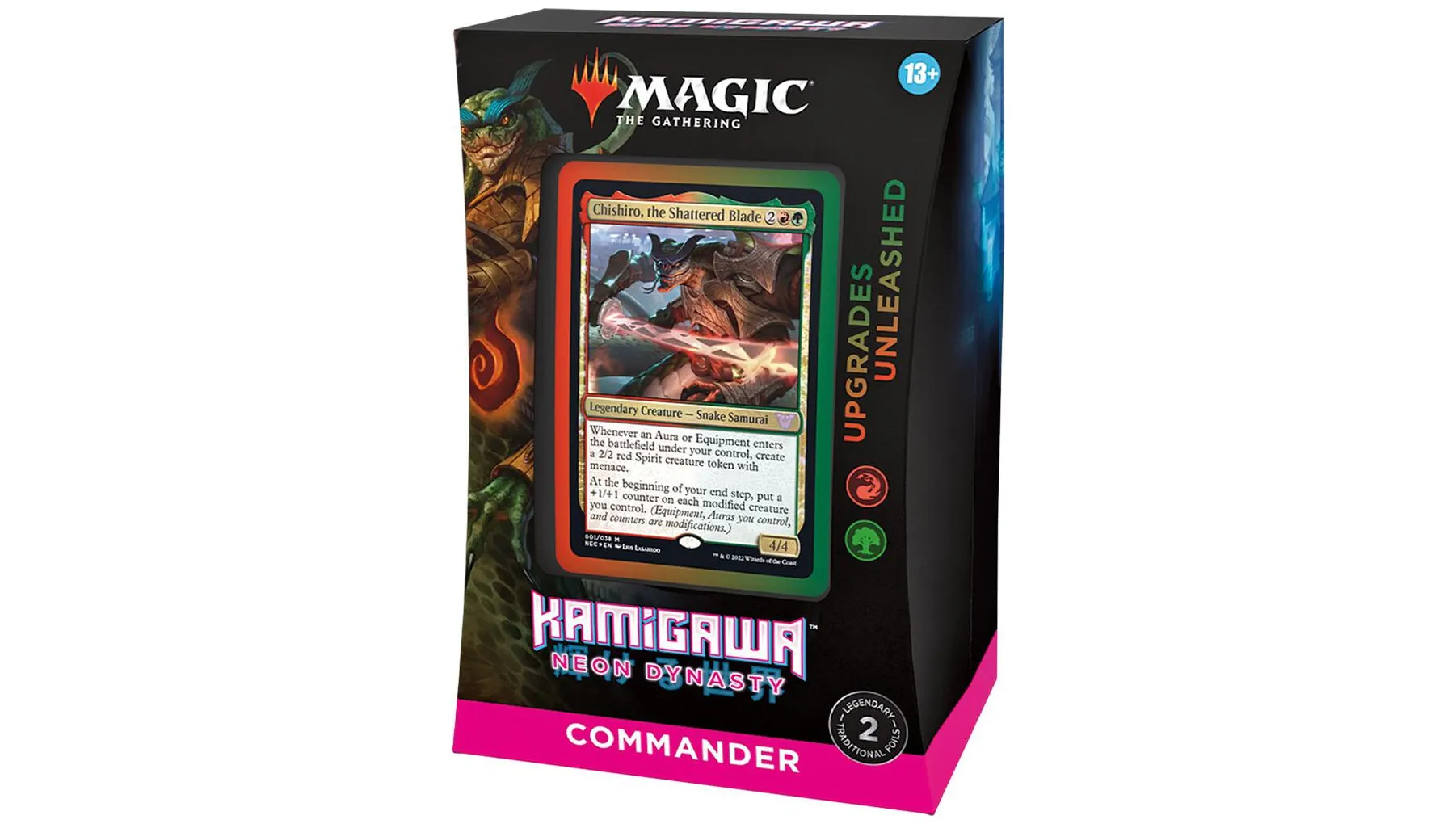 Kamigawa Neon Dynasty Commander Deck - Upgrades Unleashed