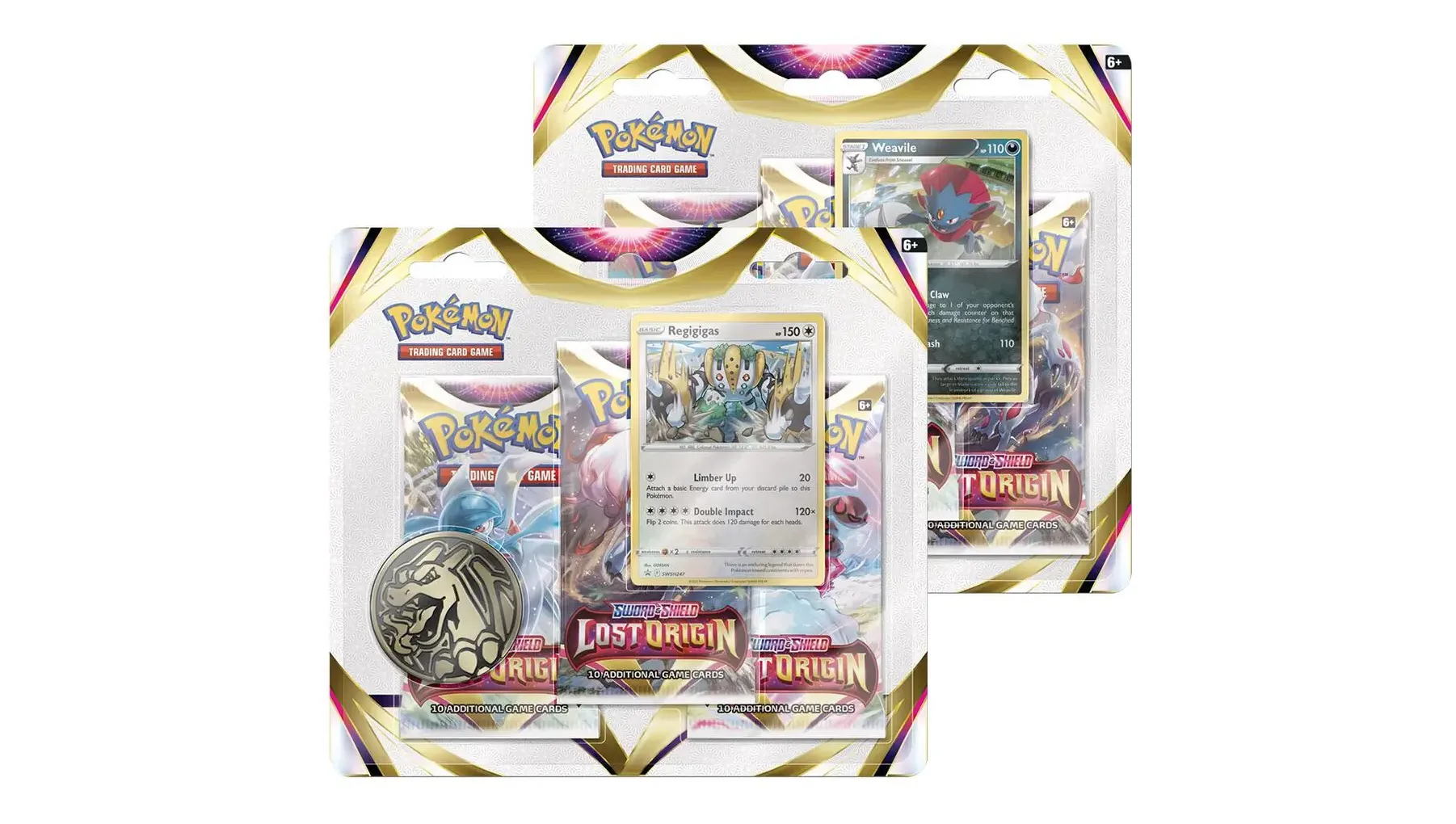Lost Origin 3 Pack Blister Set of 2