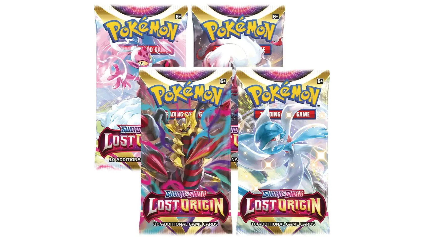Lost Origin Booster Pack Art Bundle Set of 4