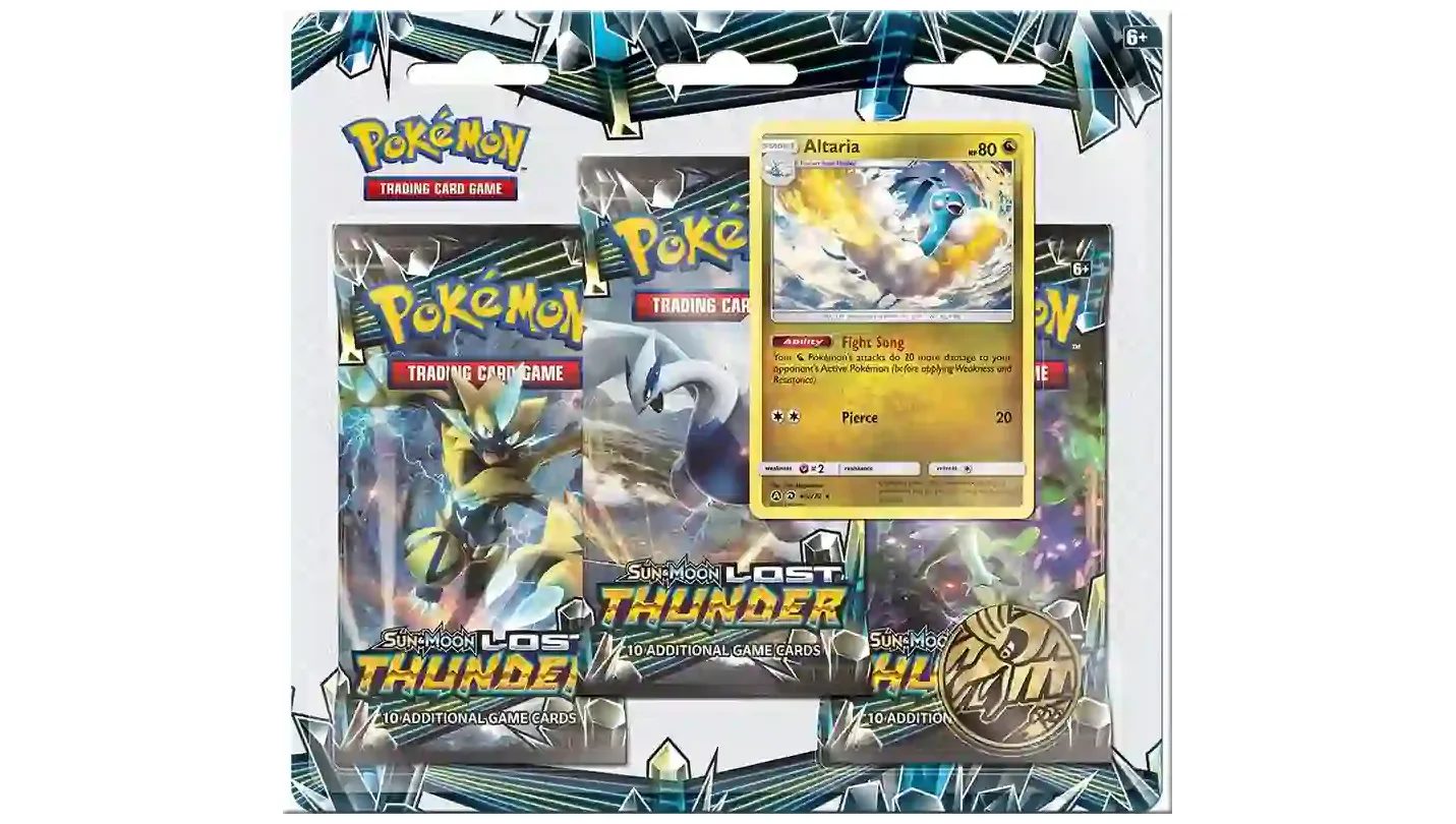 Lost Thunder 3-Pack Blister