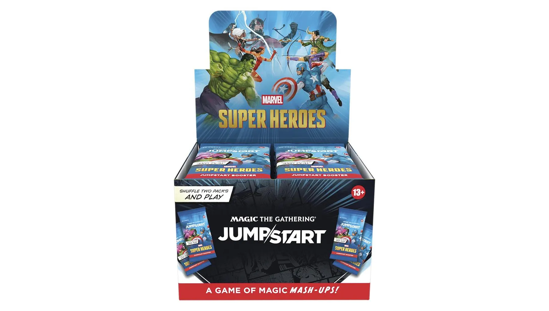 Marvel Super Heroes - Jumpstart Booster Display