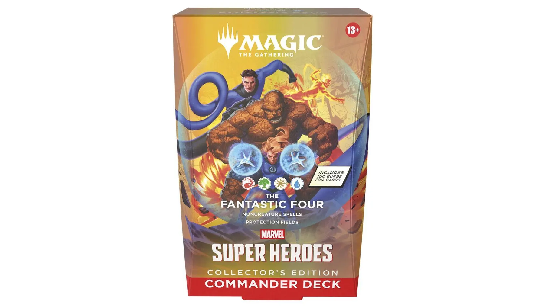 Marvel Super Heroes Commander Deck - The Fantastic Four (Collector's Edition)