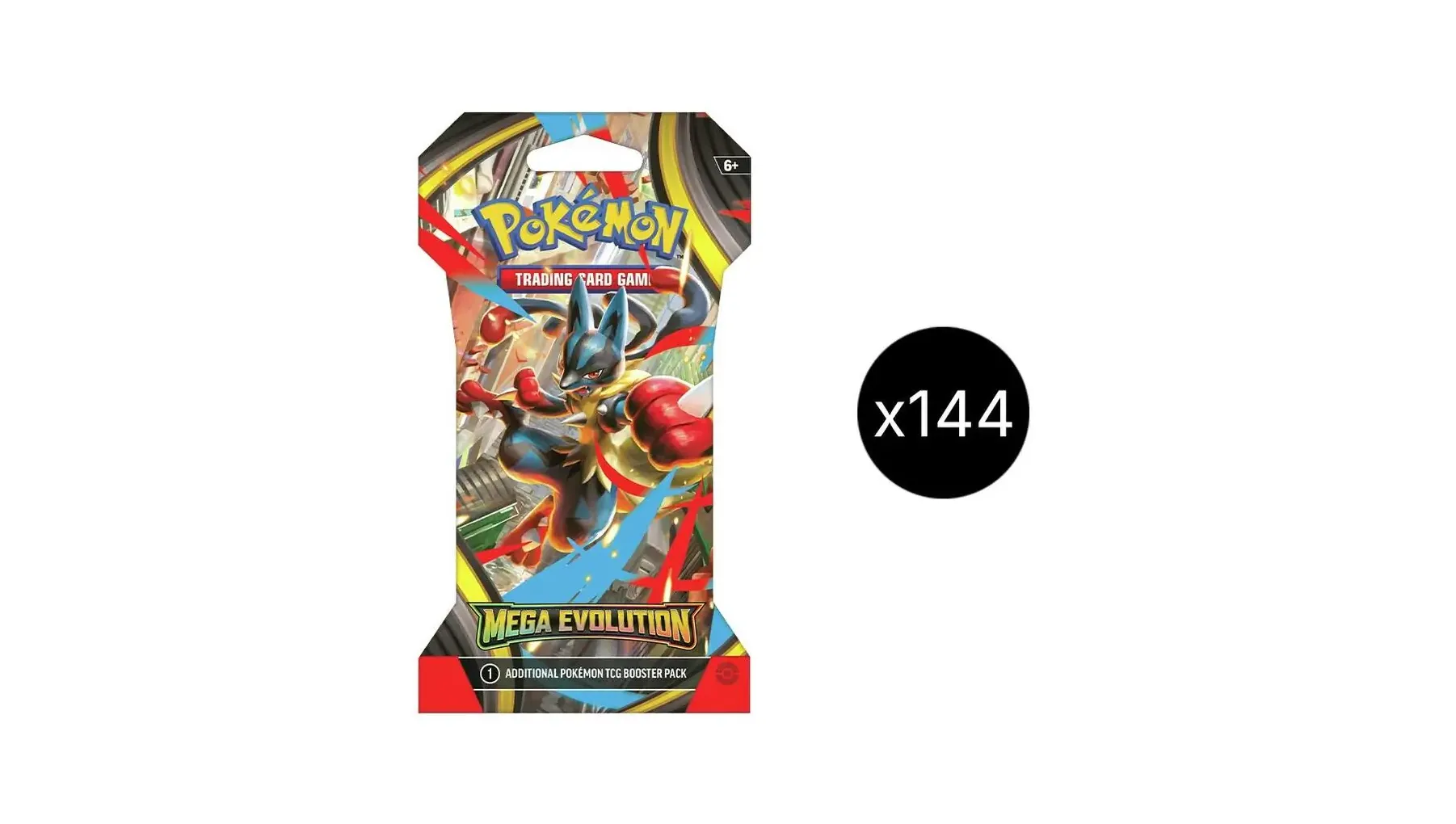 Mega Evolution Sleeved Booster Case