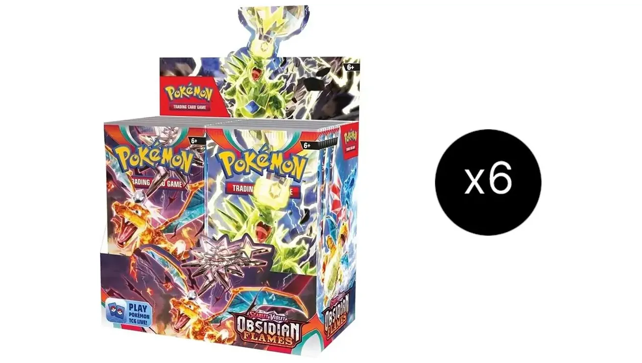 Obsidian Flames Booster Box Case