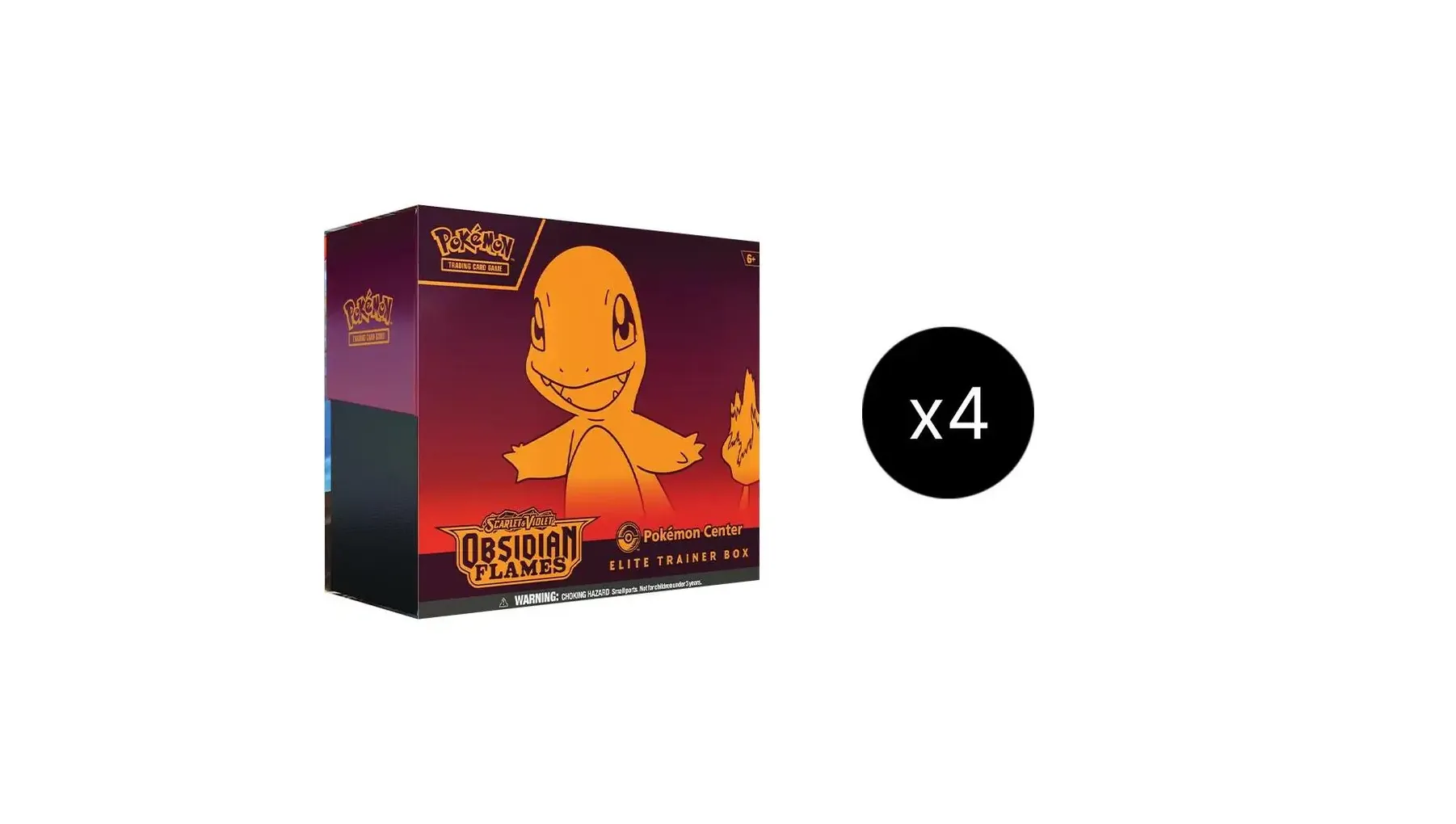 Obsidian Flames Pokemon Center Elite Trainer Box Case (Exclusive)