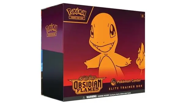 Obsidian Flames Pokemon Center Exclusive Elite Trainer Box
