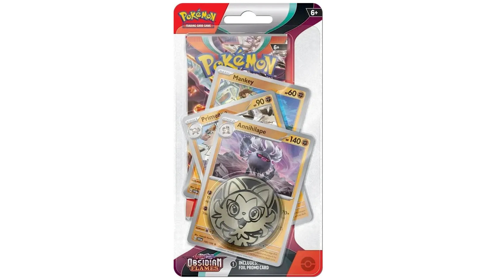 Obsidian Flames Single Blister Pack Annihilape